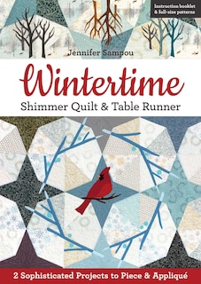 Front cover_Wintertime Shimmer Quilt & Table Runner