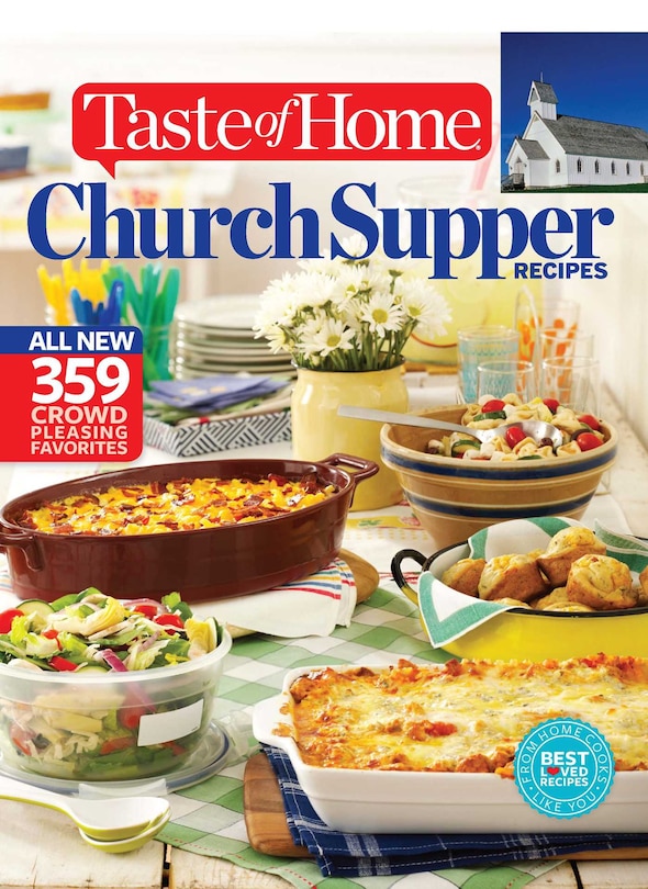 Front cover_Taste of Home Church Supper Recipes