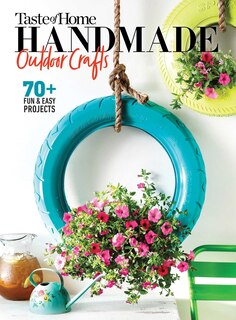 Front cover_Taste of Home Handmade Outdoor Crafts