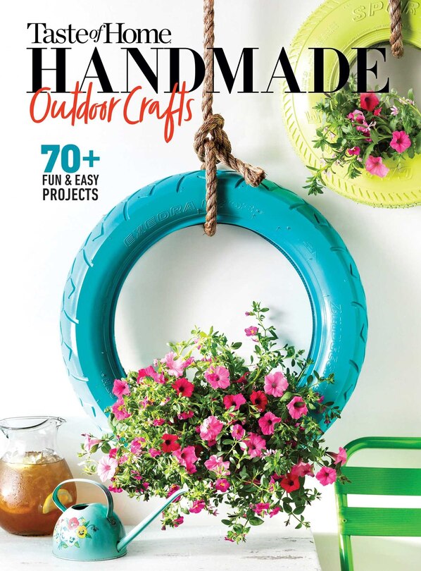 Front cover_Taste of Home Handmade Outdoor Crafts
