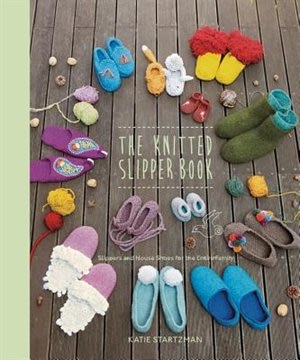 Front cover_The Knitted Slipper Book