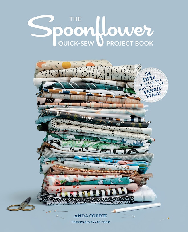 Front cover_The Spoonflower Quick-sew Project Book