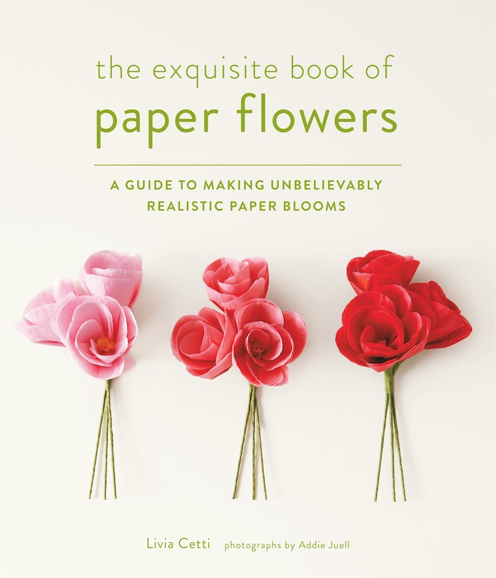 Front cover_The Exquisite Book of Paper Flowers