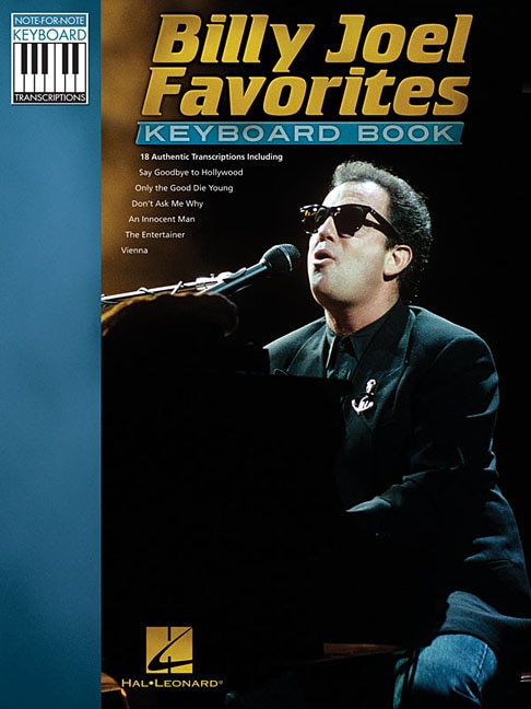 Couverture_Billy Joel Favorites Keyboard Book