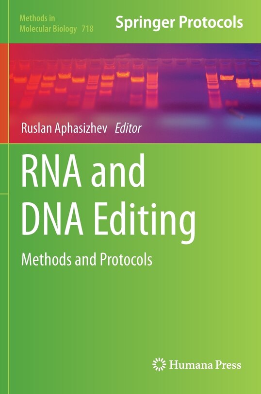 Front cover_RNA and DNA Editing