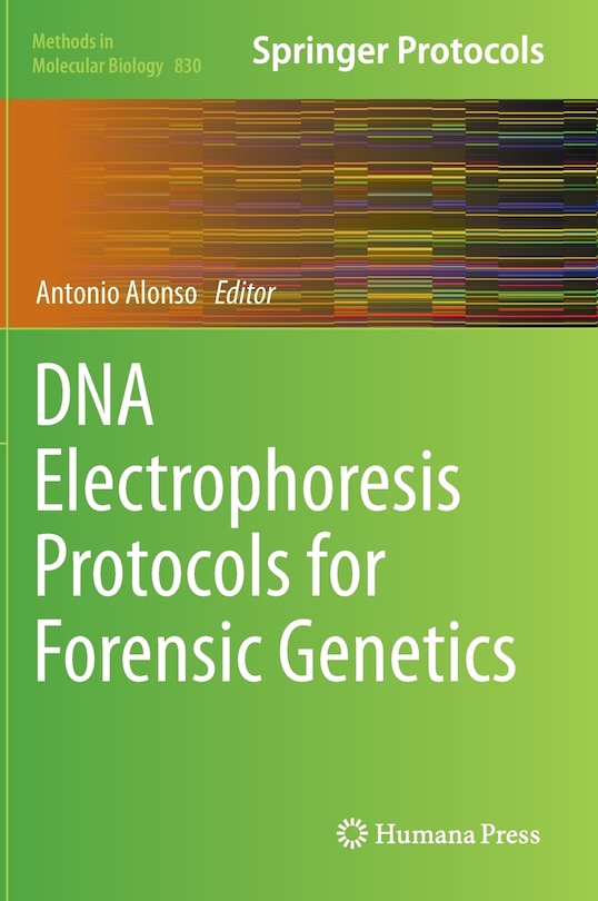 Couverture_DNA Electrophoresis Protocols for Forensic Genetics