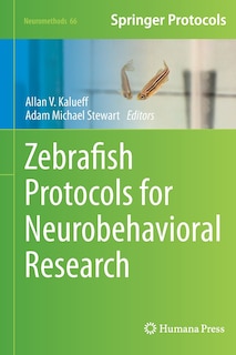 Front cover_Zebrafish Protocols for Neurobehavioral Research