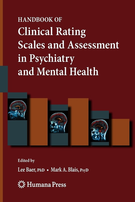 Couverture_Handbook of Clinical Rating Scales and Assessment in Psychiatry and Mental Health