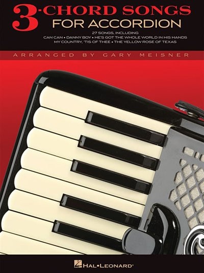 Couverture_3-chord Songs For Accordion