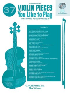 37 Violin Pieces You Like To Play: Two Accompaniment Cds