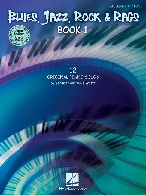 Front cover_Blues, Jazz, Rock & Rags - Book 1