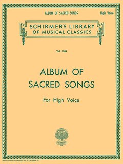 Front cover_Album Of Sacred Songs