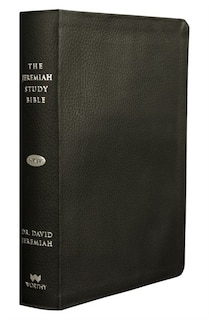 Front cover_the Jeremiah Study Bible, Nkjv: Black Genuine Leather W/thumb Index
