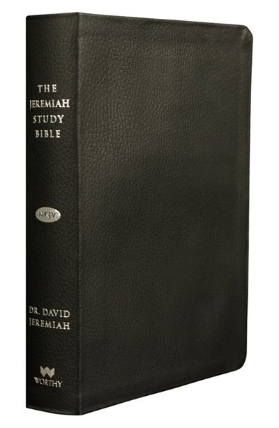 Front cover_the Jeremiah Study Bible, Nkjv: Black Genuine Leather W/thumb Index