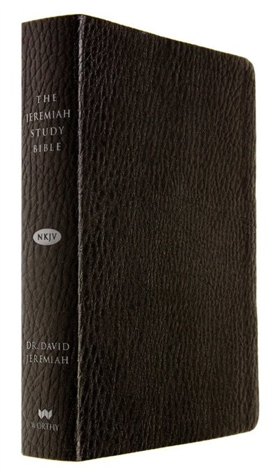 Couverture_The Jeremiah Study Bible, Nkjv: Black Leatherluxe®