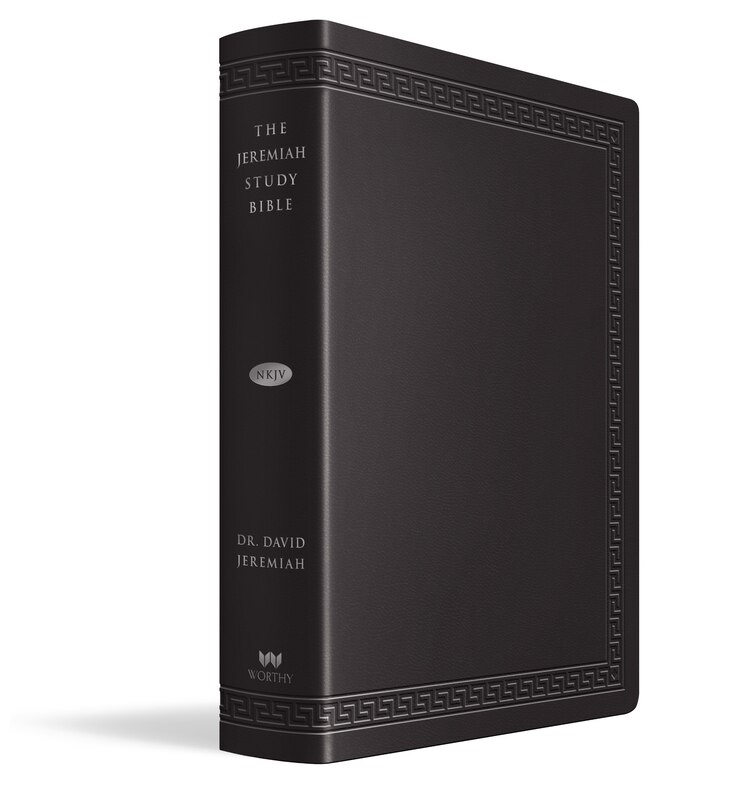 Front cover_The Jeremiah Study Bible, Nkjv Large Print Edition, Black Leatherluxe®