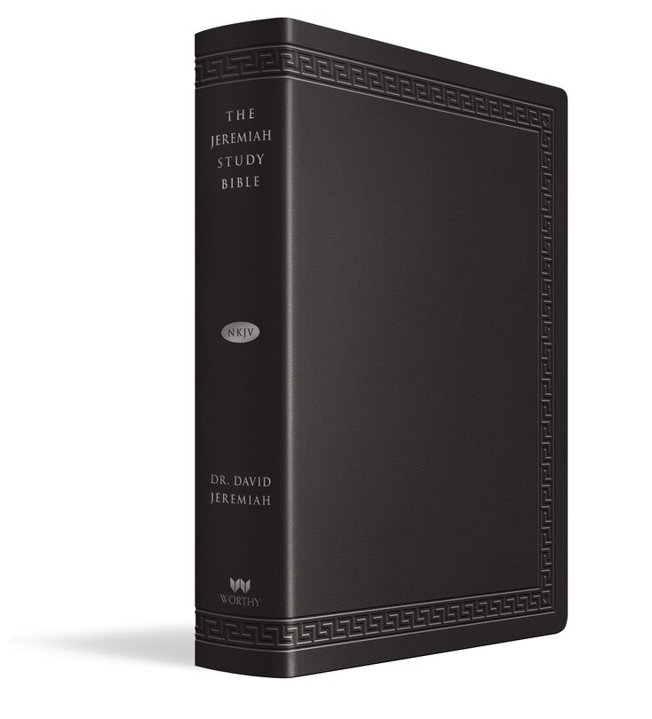 Front cover_The Jeremiah Study Bible, Nkjv Large Print Edition, Black Leatherluxe® W/thumb Index