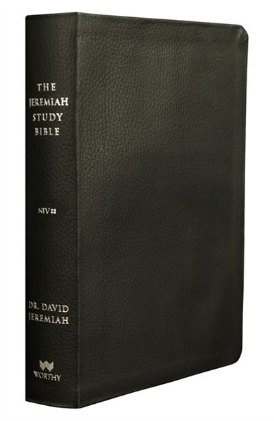 Front cover_the Jeremiah Study Bible, Niv: Black Genuine Leather