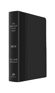Front cover_The Jeremiah Study Bible, Niv: (black W/ Burnished Edges) Leatherluxe®