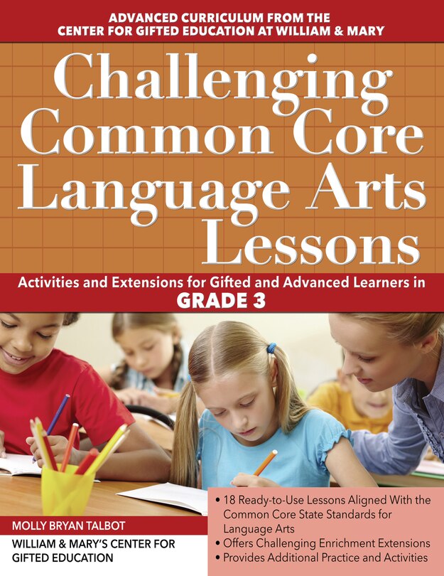 Couverture_Challenging Common Core Language Arts Lessons