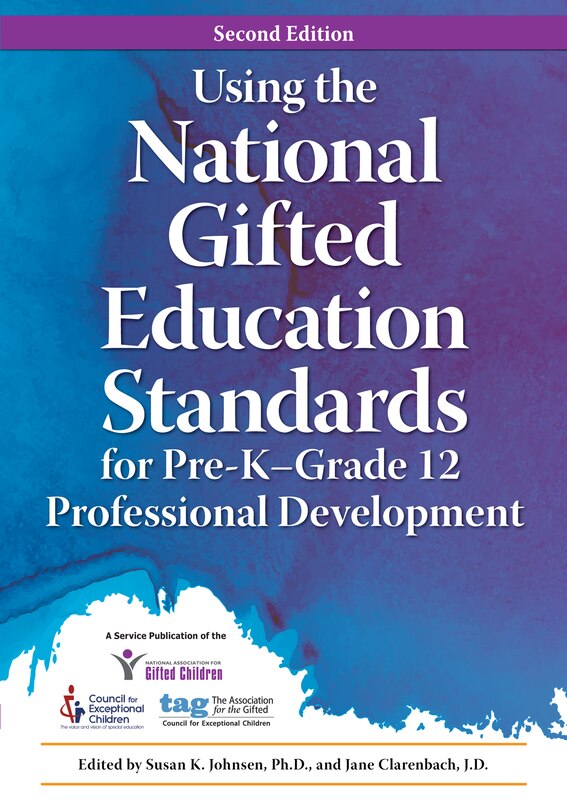 Couverture_Using the National Gifted Education Standards for Pre-K - Grade 12 Professional Development