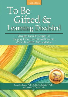 Front cover_To Be Gifted and Learning Disabled
