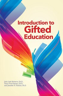 Front cover_Introduction To Gifted Education