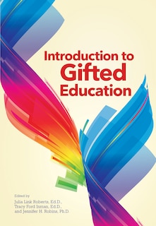 Front cover_Introduction To Gifted Education