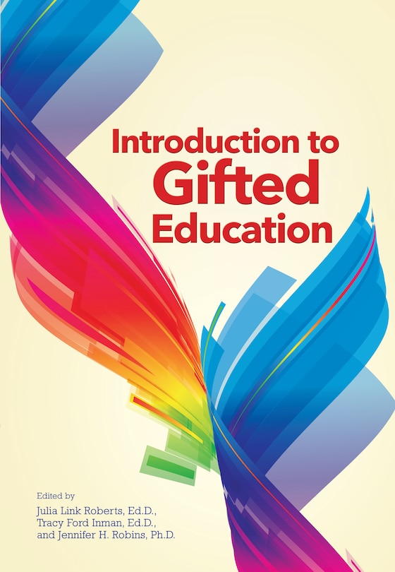 Front cover_Introduction To Gifted Education