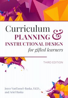 Couverture_Curriculum Planning And Instructional Design For Gifted Learners