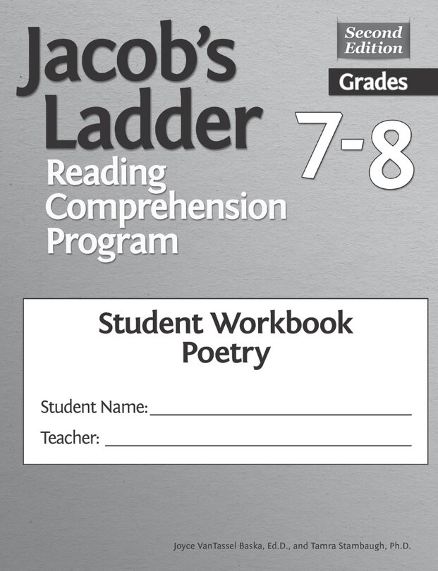 Couverture_Jacob's Ladder Reading Comprehension Program