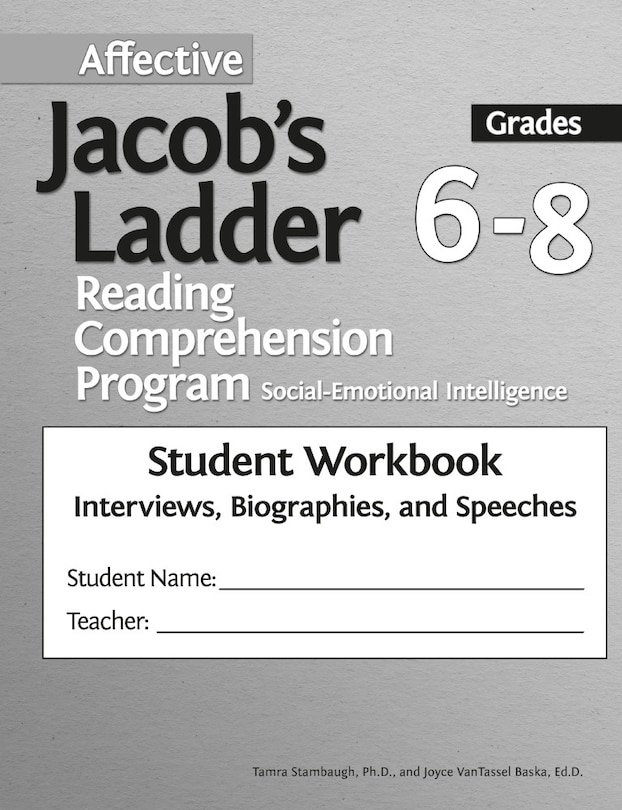 Couverture_Affective Jacob's Ladder Reading Comprehension Program