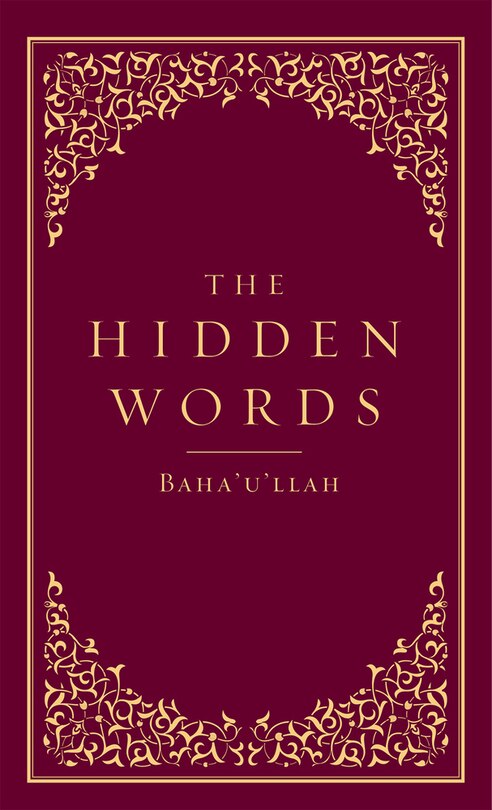 Front cover_The Hidden Words