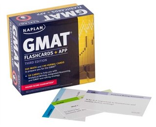 Couverture_Kaplan GMAT Flashcards + App
