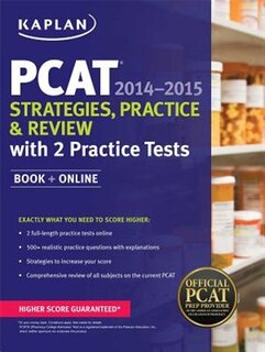 Couverture_Kaplan PCAT 2014-2015 Strategies, Practice, and Review with 2 Practice Tests