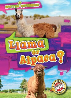 Front cover_Llama or Alpaca?