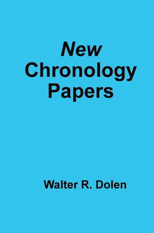 Couverture_New Chronology Papers
