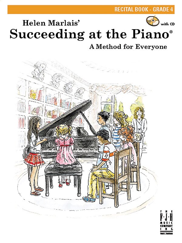 Couverture_Succeeding at the Piano, Recital Book - Grade 4