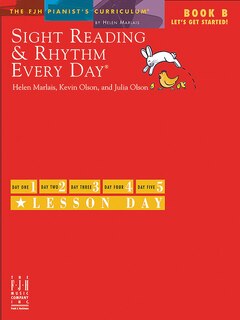 Front cover_Sight Reading and Rhythm Every Day, Let's Get Started Book B