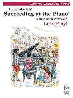 Front cover_Succeeding at the Piano, Lesson and Technique Book - Grade 5