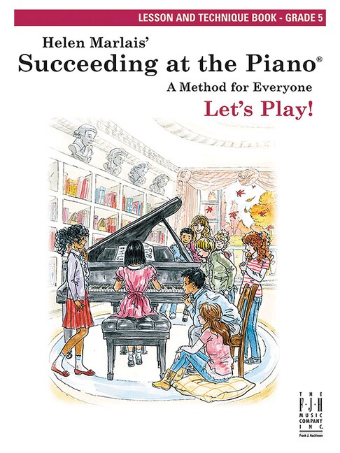 Front cover_Succeeding at the Piano, Lesson and Technique Book - Grade 5