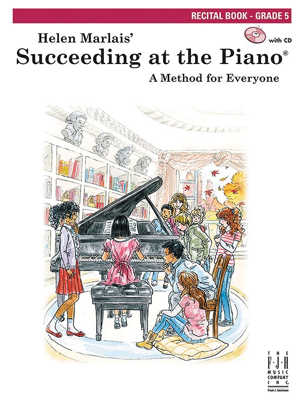 Front cover_Succeeding at the Piano, Recital Book - Grade 5