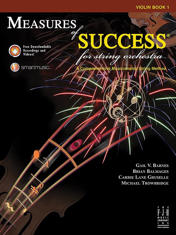 Couverture_Measures of Success for String Orchestra-Violin Book 1