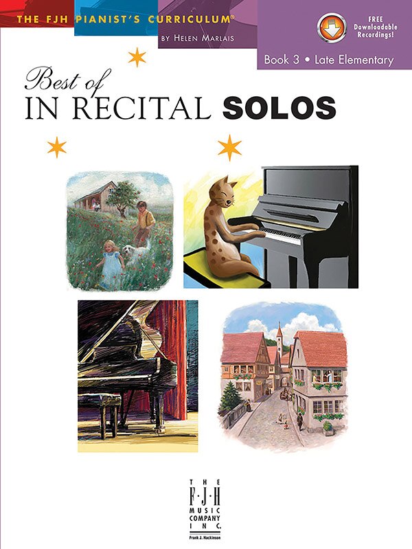 Front cover_Best of In Recital Solos, Book 3