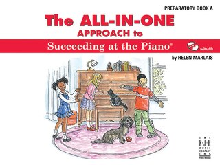 Couverture_The All-in-One Approach to Succeeding at the Piano, Preparatory Book A