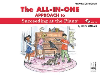 Couverture_The All-in-One Approach to Succeeding at the Piano, Preparatory Book B