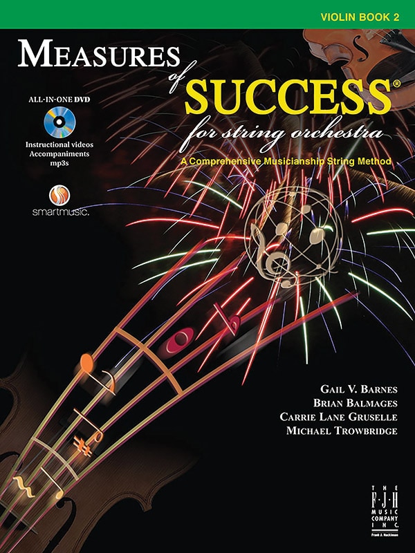 Front cover_Measures of Success for String Orchestra-Violin Book 2