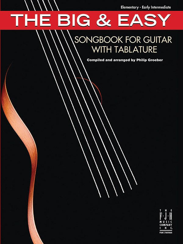 Front cover_Big and Easy Songbook for Guitar, with Tablature