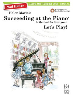 Front cover_Succeeding at the Piano, Lesson and Technique Book - Grade 1A ()