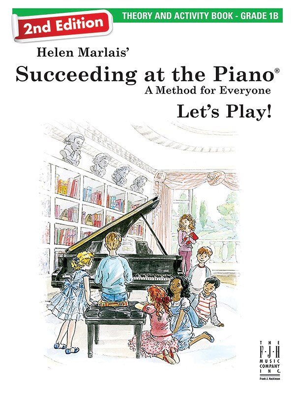Front cover_Succeeding at the Piano, Theory and Activity Book - Grade 1B ()